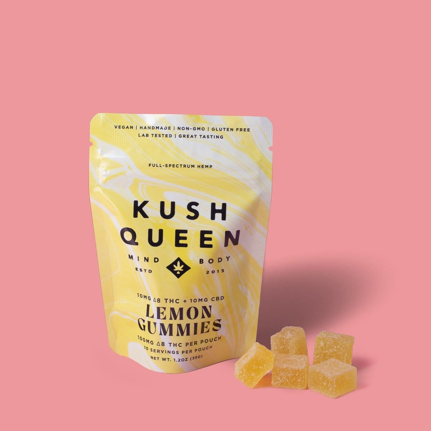 Lemon CBD + Delta 8 THC Chews Australia